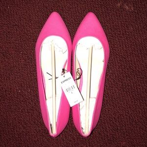 NWT Express Pink Ballet Flat